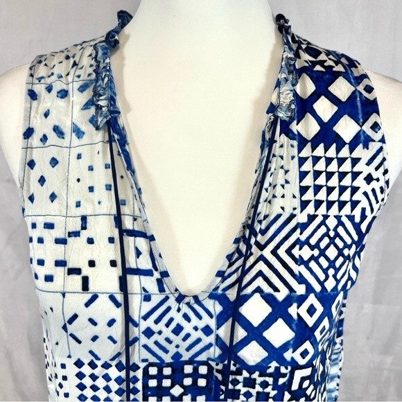 Anthropologie Plenty by Tracy Reese boho peasant top size XS - Picture 6 of 10